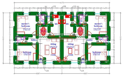 2 Bedroom Semi Detached House Plans Search Your Favorite Image