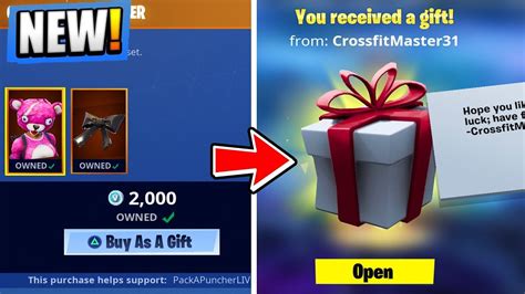 Critique: Can You Gift Your Fortnite Skins