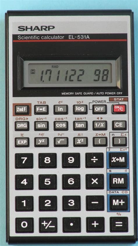 SHARP EL-531A SCIENTIFIC CALCULATOR: Amazon.co.uk: Electronics