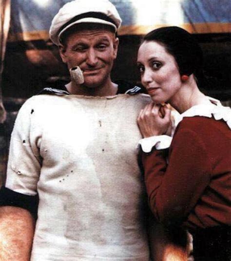 Robin Williams and Shelly Duvall on the set of Popeye, 1979 : r/OldSchoolCool