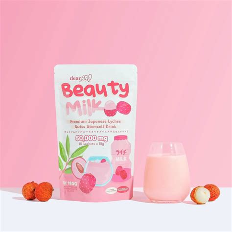 Dear Face Beauty Milk - Premium Japanese Lychee Swiss Stemcell Drink – PNY BEAUTY