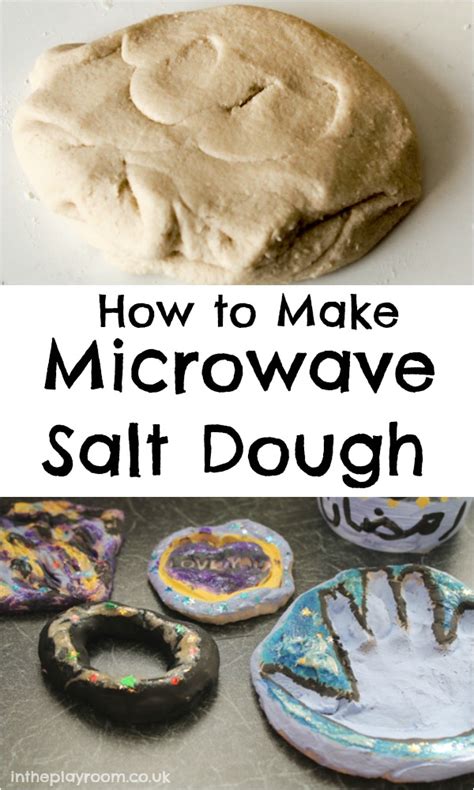 Microwave Salt Dough - In The Playroom