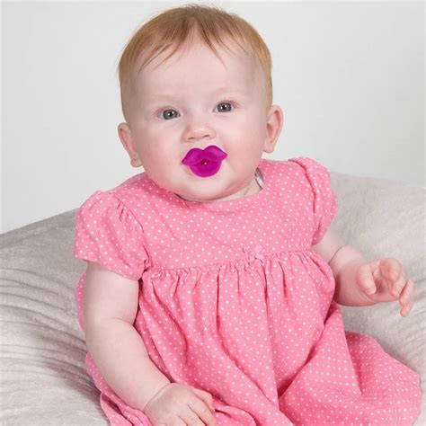 1Pc New Baby Pacifier Red Kiss Lips Dummy Pacifiers Funny Silicone Baby Nipples Teether Soothers ...