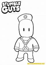 Stumble Guys coloring Pages  Bestcoloringpagesnet sketch template