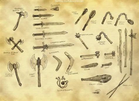 D&D Weapons Guide: All Weapon Properties Explained - Gaming - MOW