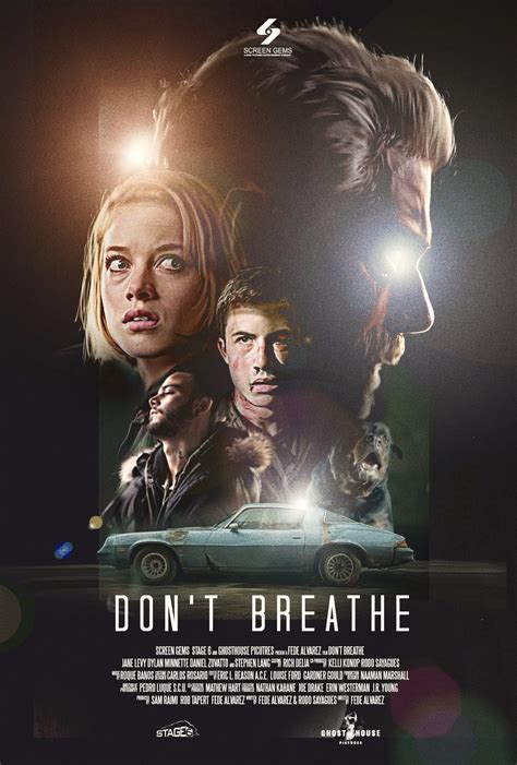 Don't Breathe Poster : Dont't Breathe Movie poster design on Behance : Check out this fanmade ...