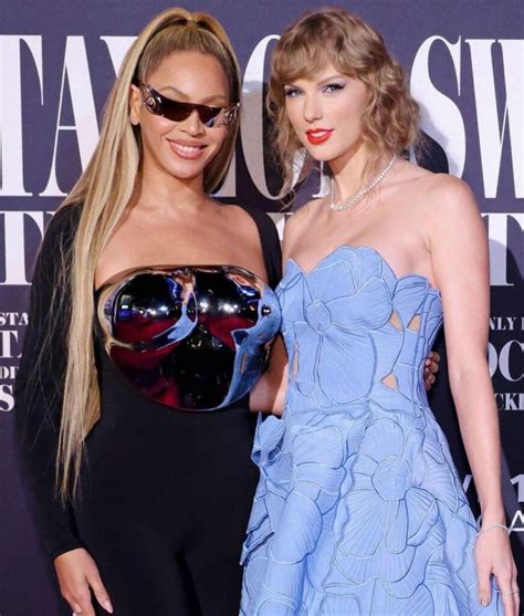 Beyoncé Attends Taylor Swift's 'Eras Tour' Film Premiere