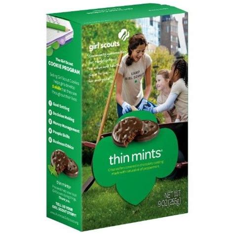 Girl Scout Thin Mints Cookies, 9 Oz(4 Boxes) Reviews 2022