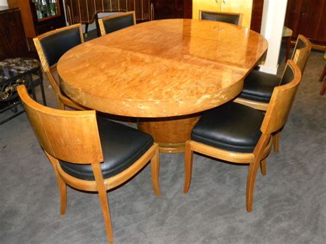 Art Deco Round Mid Century Dining table and chairs | Dining Room | Art ...