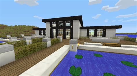 Minecraft Tutorial: How To Make A Modern Quartz Survival House (ASH#9 ...