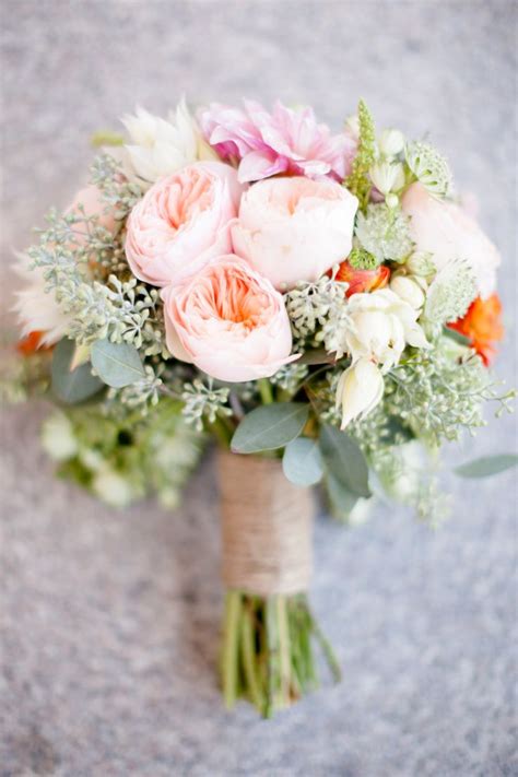 garden rose wedding bouquet | Deer Pearl Flowers