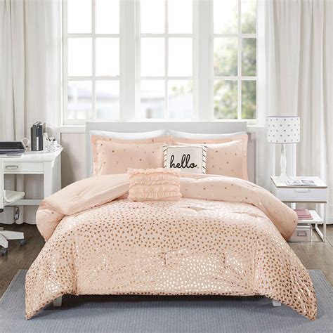 Pink And Gold Comforter Set - How To Blog