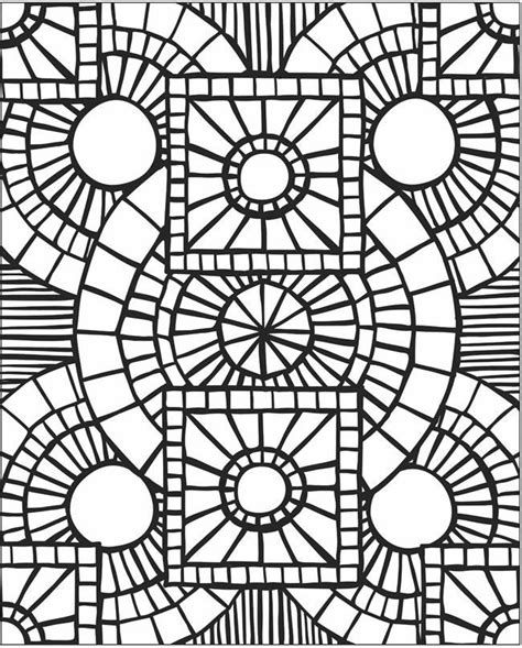 Free Free Mosaic Coloring Pages Printables, Download Free Free Mosaic Coloring Pages Printables ...