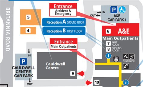 Blackpool Hospital Map Of Hospital