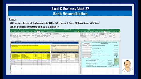 Reconciling A Bank Statement Worksheet - Onlineworksheet.my.id