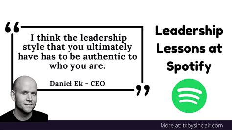 Leadership Lessons: Spotify Daniel Ek