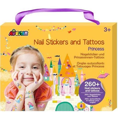 Nail Stickers & Tattoos - Princess – Yellow Zebra