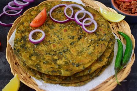 Methi paratha recipe | Methi ka paratha | How to make methi paratha ...