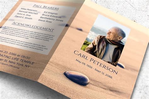 17+ Memorial Brochure Templates | Sample Templates