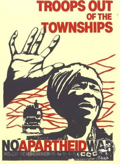 UDF Poster ‘TROOPS OUT OF THE TOWNSHIPS : NO APARTHEID WAR’ by End ...