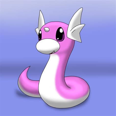 Shiny Dratini~ by SirNorm on DeviantArt