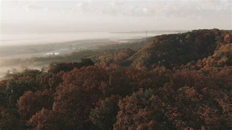 Drone view: Fall colors at Floyds Knobs | whas11.com