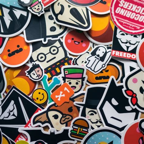 Full Collection of STICKERS Cool Decal 35 Stickers Vinyl | Etsy