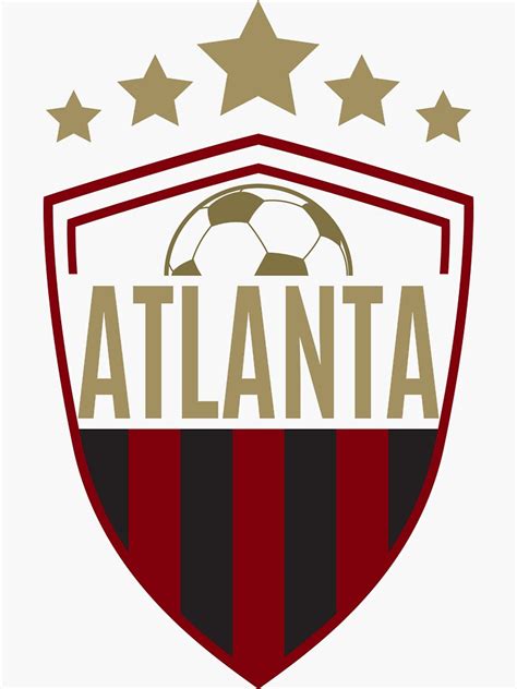 "Atlanta Soccer Jersey" Sticker for Sale by heavenlywhale | Redbubble