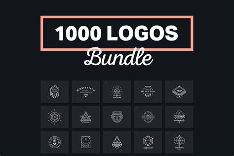 1000 Logos & Badges ~ Logo Templates ~ Creative Market