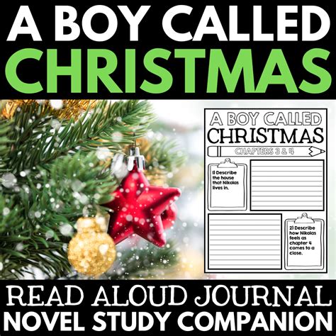 A Boy Called Christmas - Read Aloud Companion - Journal Prompt ...