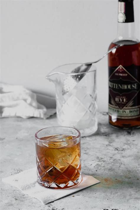 The Manhattan, a whiskey + vermouth classic - Blossom to Stem