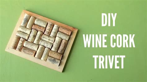 Wine Cork Trivet: 15 Interesting Ways to Make - Guide Patterns