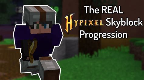 The REAL Hypixel Skyblock Progression! - YouTube