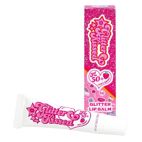 Glitter Kissed SPF 50 Lip Balm Very Berry – Big Blue Whale & On the Park