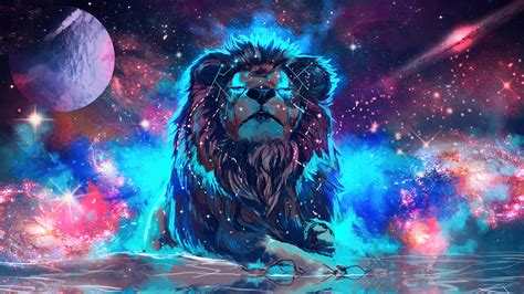 Lion Art Wallpaper 4k HD ID:7264