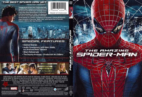 The Amazing Spider Man Blu Ray Cover