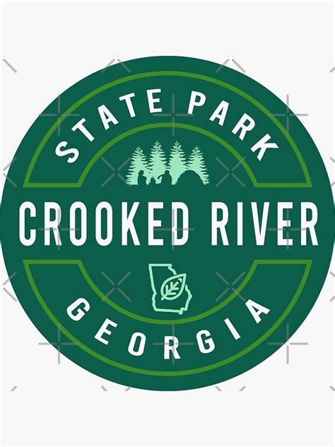 "Crooked River State Park Adventure Logo" Sticker for Sale by VanyaKar ...