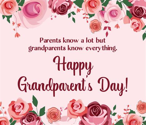 Happy Grandparents Day Wishes and Messages - SociallyKeeda