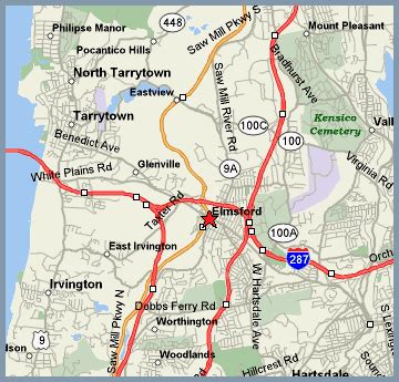 Map of Elmsford