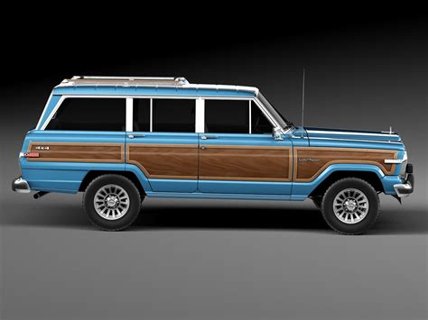 Jeep Wagoneer Woody 1980 3D Model $129 - .3ds .fbx .lwo .max .obj .c4d - Free3D