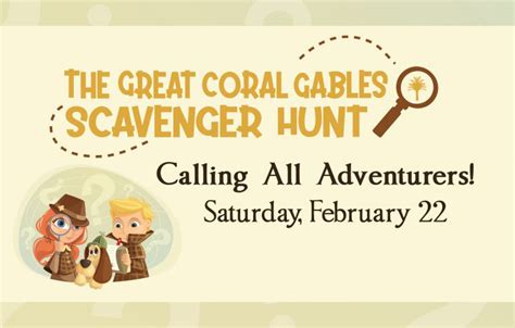 The Great Coral Gables Scavenger Hunt – Premier Guide Miami