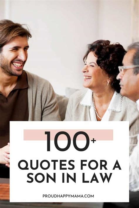 100 Son In Law Quotes And Sayings (With Images)