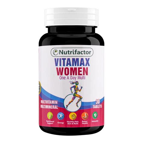 Order Nutrifactor Vitamax Women One A Day Multivitamin Food Supplement, 30 Tablets Online at ...