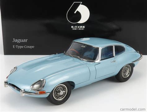 KYOSHO 08954SBL Scale 1/18 | JAGUAR E-TYPE COUPE MK1 RHD 1961 LIGHT ...