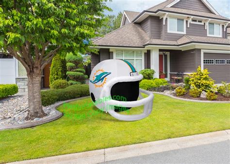 Air Blown Inflatable 4' NFL Miami Dolphins Team Inflatable Helmet