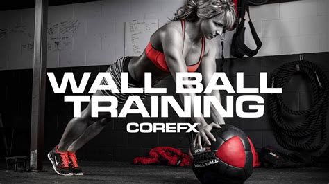 10 Wall Ball Exercises for strong abs! | COREFX - YouTube