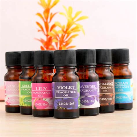 Good Sale 1PC 10ml Water soluble Flavor Oil Natural Plants Aromatic Fragrance Essential Oil Spa ...