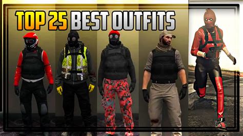 TOP 25 BEST & COOLEST OUTFITS IN GTA ONLINE! - YouTube