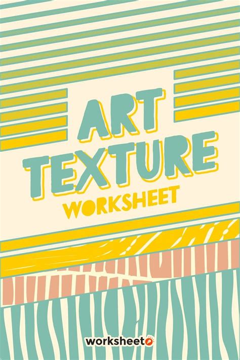 Explore Art Texture with Interactive Worksheets