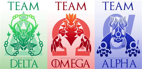 Continuing the collection with Team Delta, Omega and Alpha with Mega ...